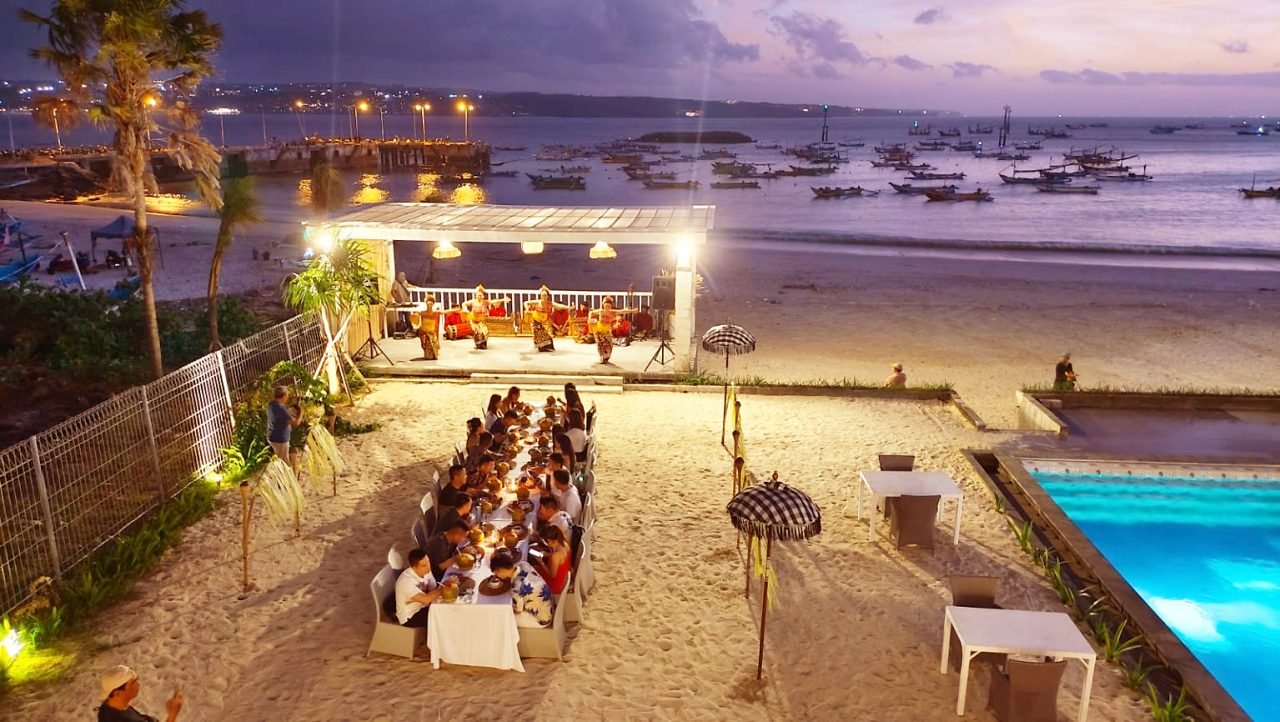 Exclusive Group Dinner | Jaansan Beach House | Jimbaran Bay