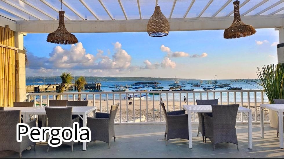 Pergola Kelan Beach Jimbaran Bay Pergola Kelan Beach Jimbaran Bay