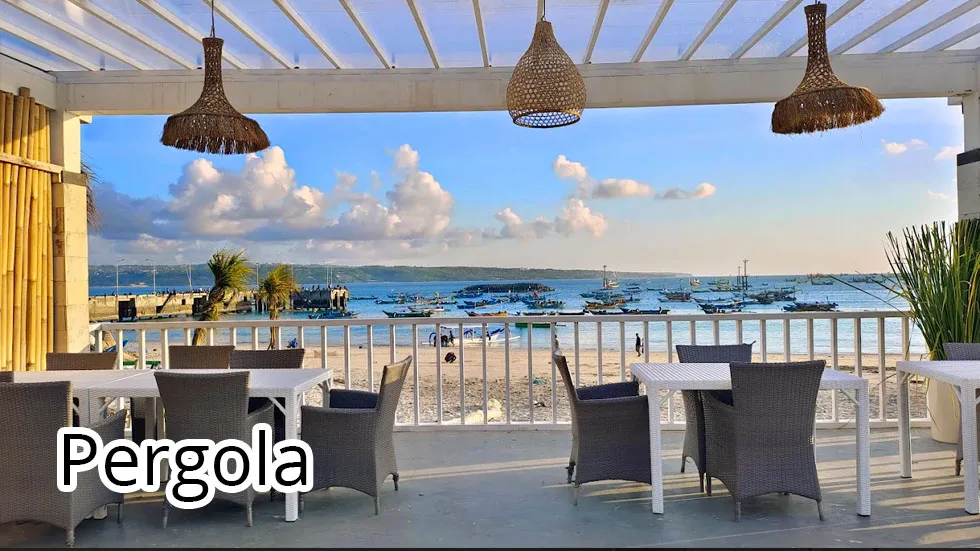 Pergola Kelan Beach Jimbaran Bay